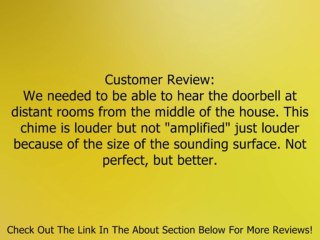 Craftmade CL-DW BSC Plastic Chime, Designer White Finish Review