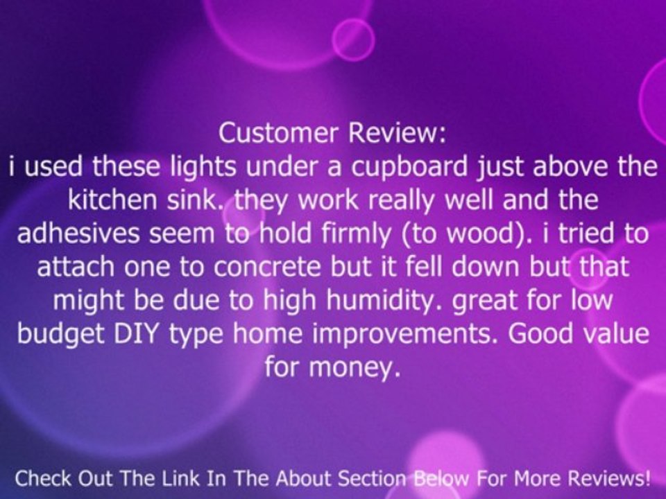 Fulcrum 30010-301 LED Battery-Operated Stick-On Tap Light, Silver, 3 Pack Review