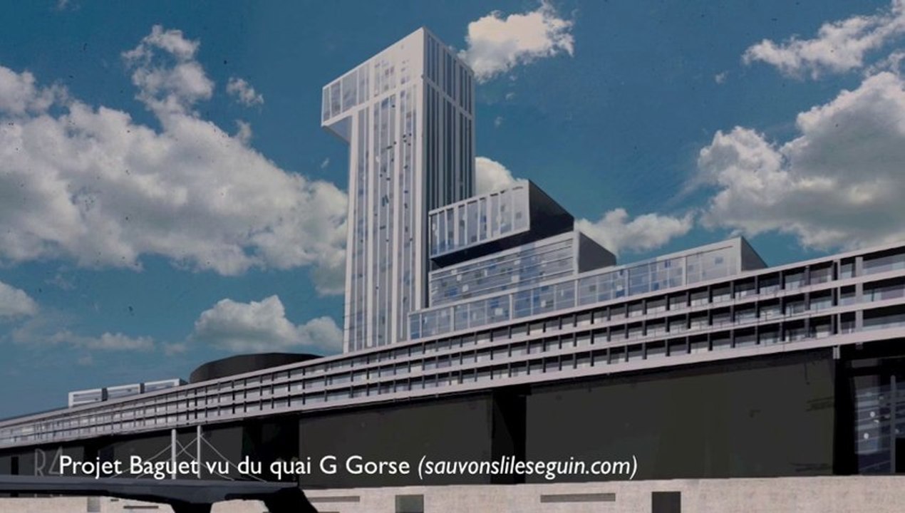 Ile Seguin : Les projets de bureaux de Baguet