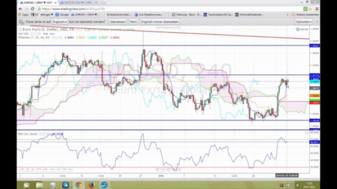 Rückblick 24. Januar Eurozone-Nordamerika