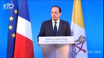 Point presse du Président de la République française à Rome