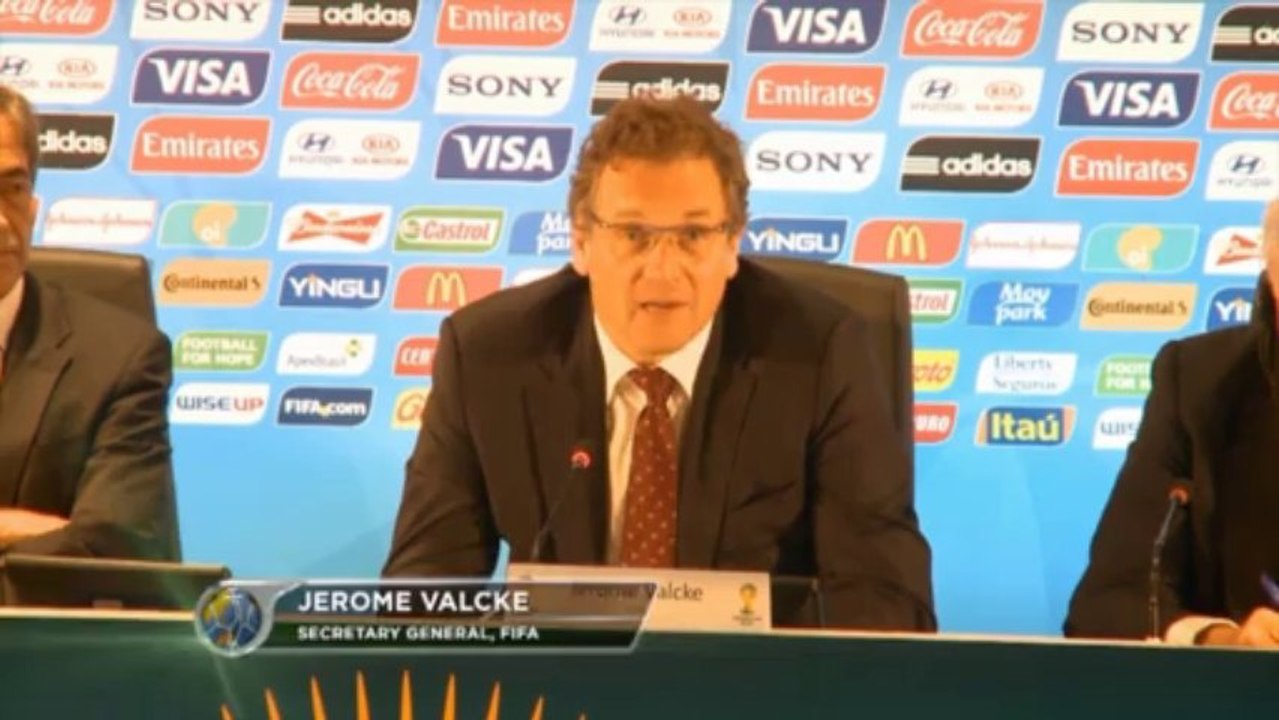 WM 2014: Valcke: 'Es könnte während der WM Probleme geben'
