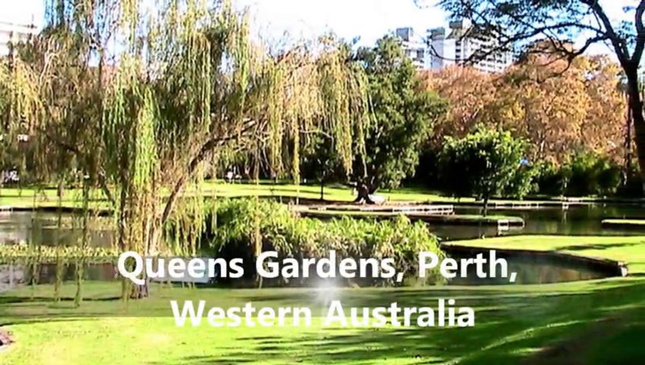 Beautiful and Historical Queens Gardens, Heart of Perth City - Perth Western Australia Holidays