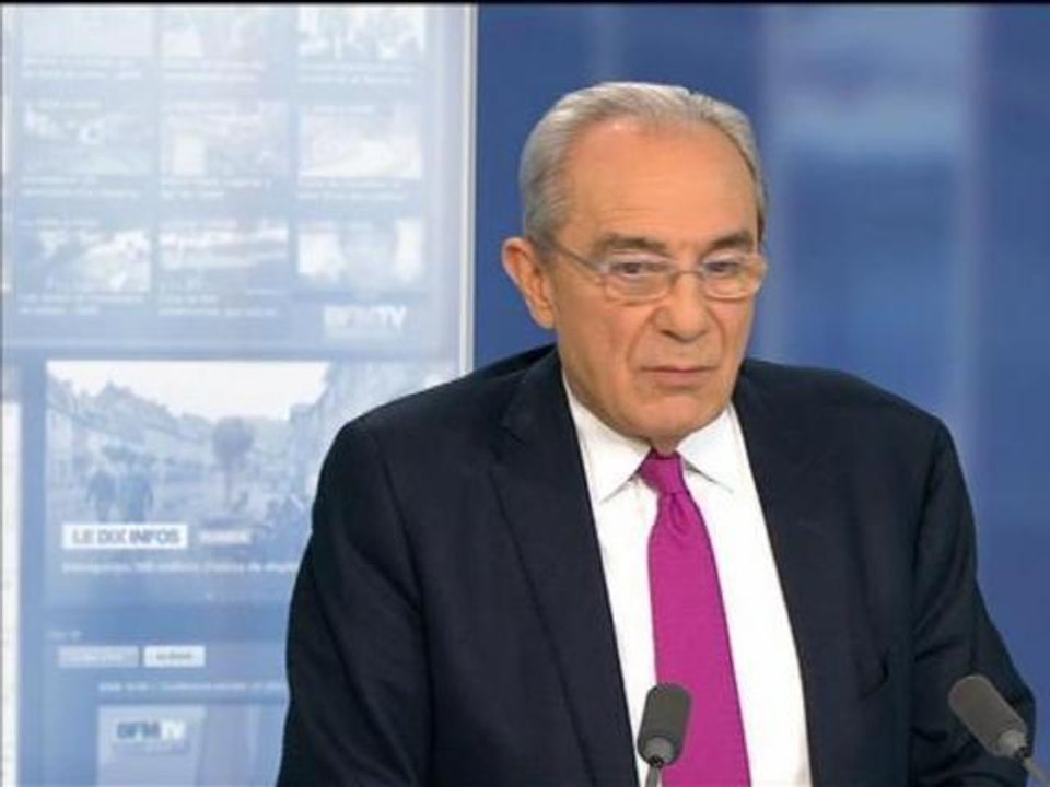 Bernard Debré "n'attendait pas une absolution" du pape adressée à François Hollande - 24/01