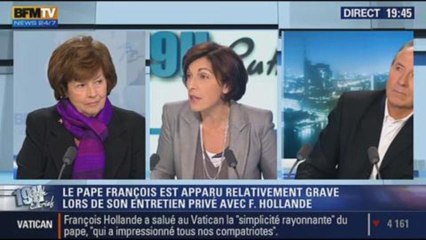 Michèle Cotta et Serge Raffy: le face à face de Ruth Elkrief – 24/01