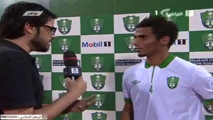 تصريح وليد باخشوين بعد لقاء الأهلي والاتحاد