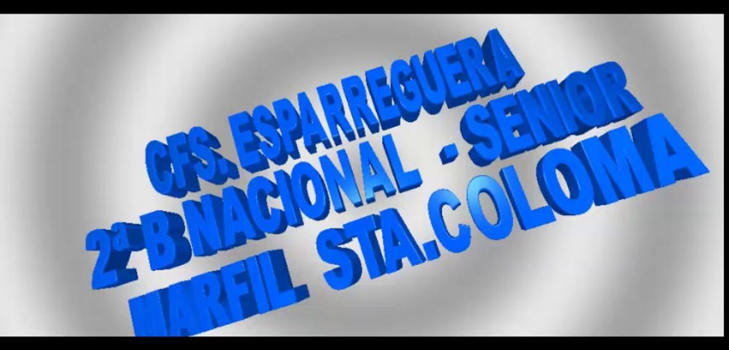 PROMO CFS.ESPARREGUERA - MARFIL SANTA COLOMA "B"