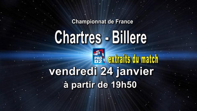 Extraits Chartres Métropole 28 / Billère Pau HB - Handball ProD2