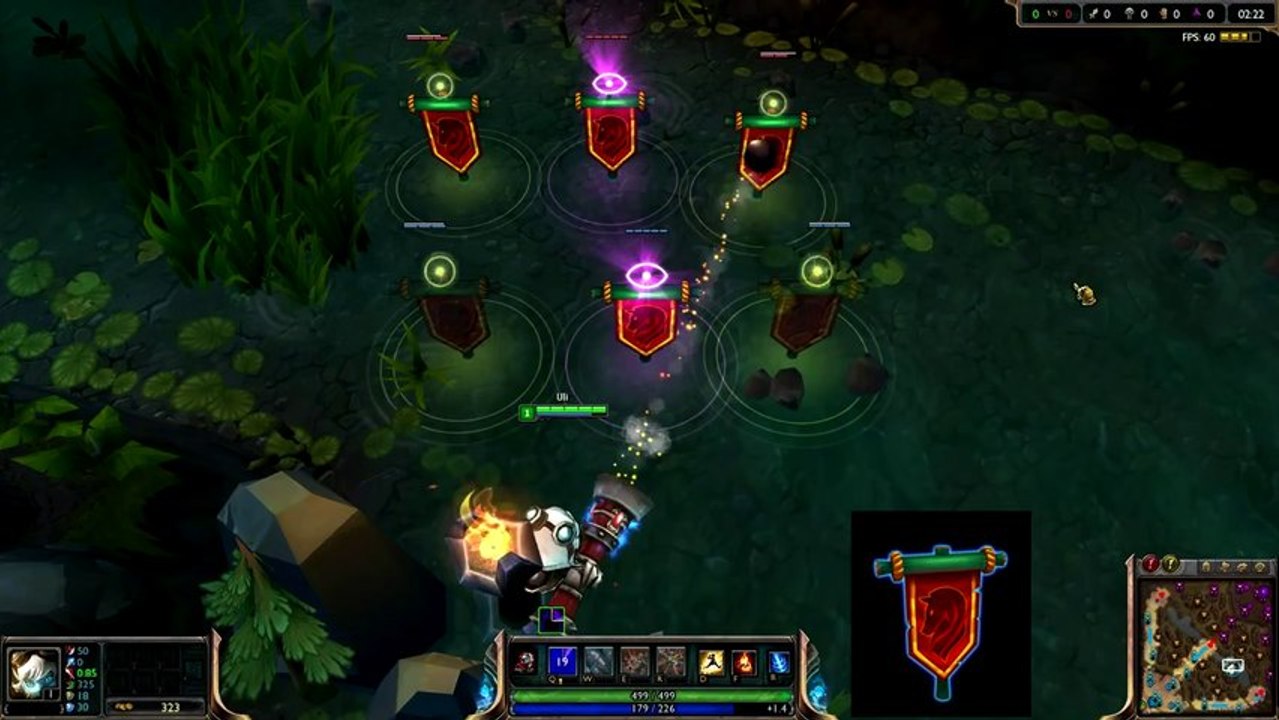 Ward Skins- Gong Ward and Banner of the Horse - Lunar Revel 2014