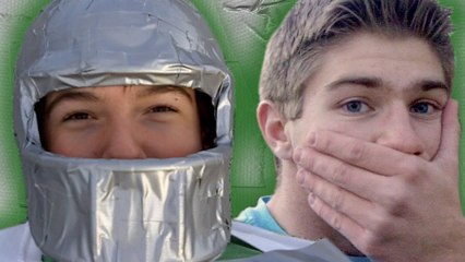 HANGING FROM THE ROOF - DUCT TAPE MUMMY 3
