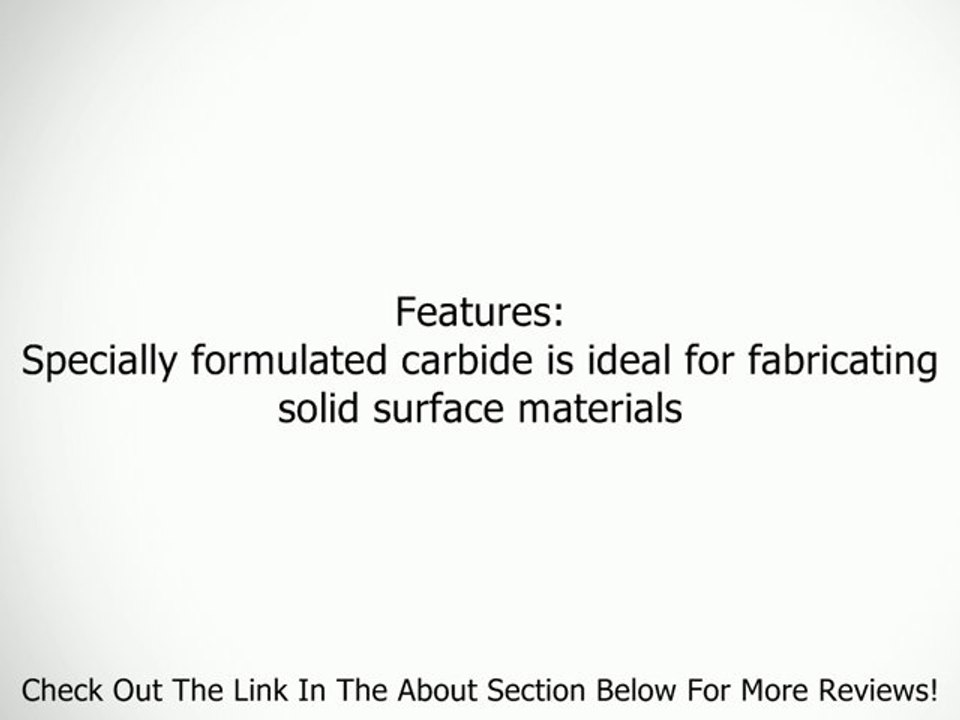 Freud 85-106 Solid Surface Edge Profile Router Bit with 1/2-Inch Shank Review