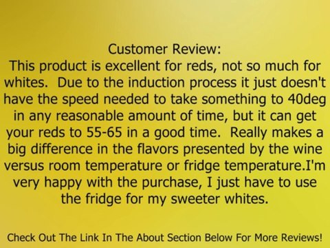 Waring Pro PC200 Double Wine Chiller, Black Review