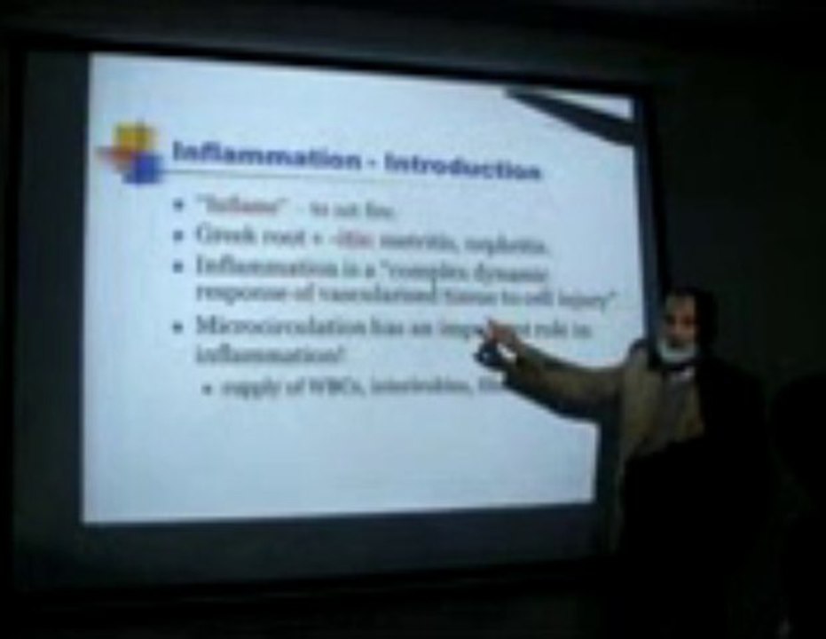Inflamation Part 1 (Introduction & Purpose): Lecture by Dr. Ahmad Din Anjum (Pathology)