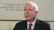 Senator McCain calls Geneva talks on Syria a 