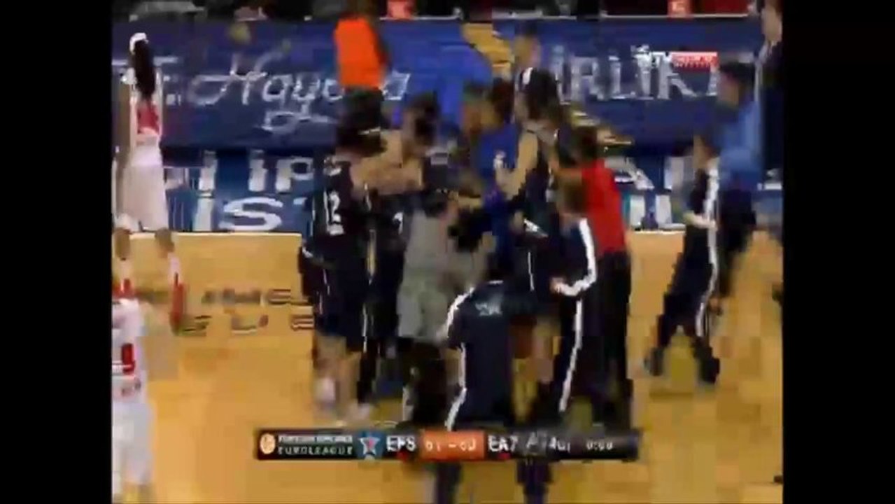 Zoran Planinic - Anadolu Efes 61 - 60 EA7 Olimpia Milano.. (24.01.2014) ᴴᴰ