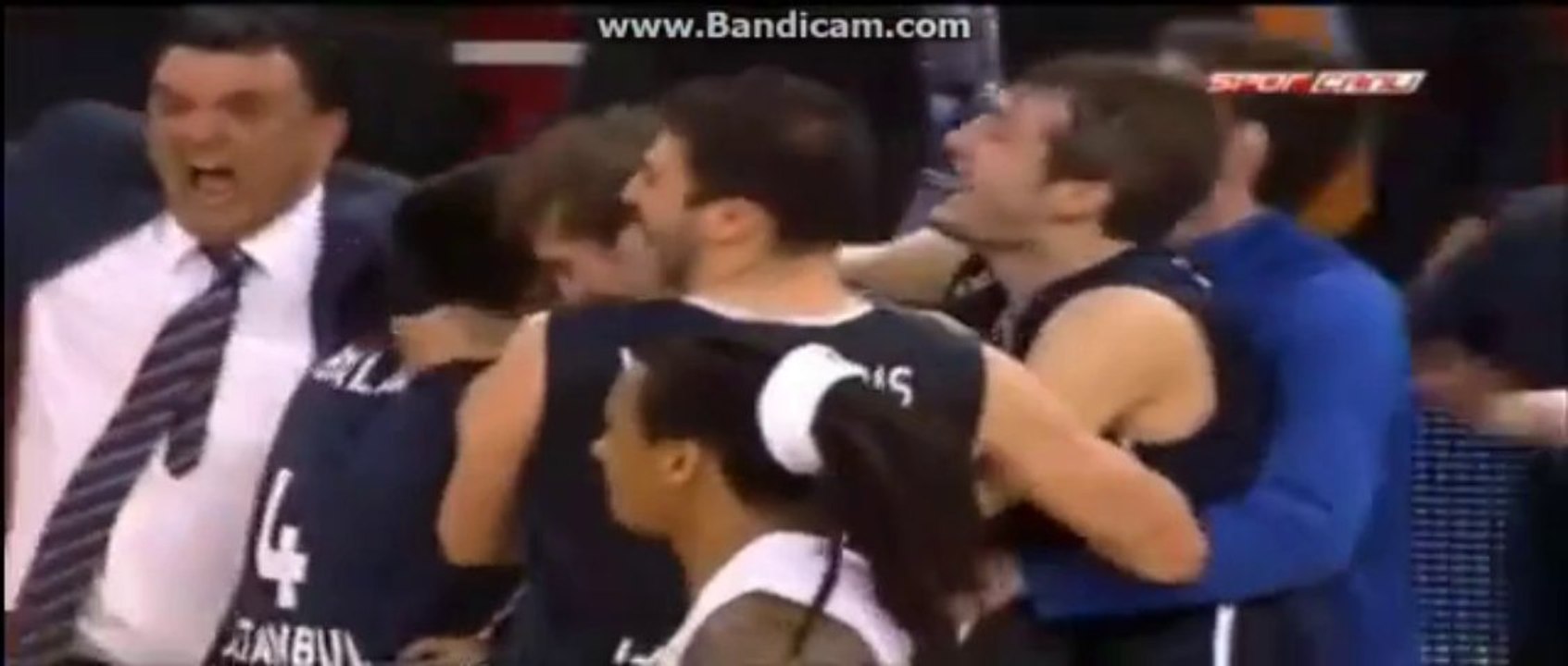 Zoran Planinic - Anadolu Efes 61 - 60 EA7 Olimpia Milano.. (-MAÇ SONU-) 24.01.2014