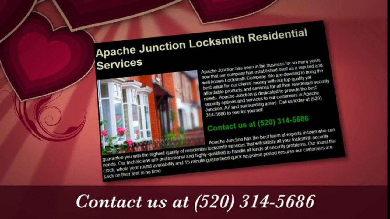 Apache Junction Locksmith - Apache Junction Locksmith AZ - (520) 314-5686