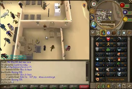 GameTag.com - Buy Sell Accounts - Selling 4 Amazing Runescape Accounts (quest cape, 99's, untradables, 85dung).flv
