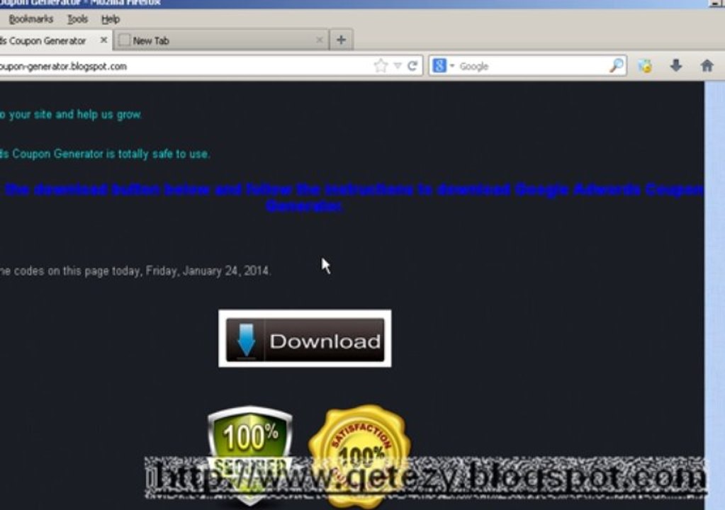 Free Google Adwords Coupon Generator