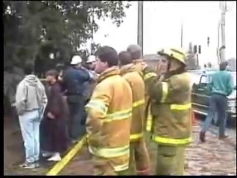 FIRE DEPARTMENT SET HOUSE ON FIRE ON LOUGHEED HWY FIRE DEPARTMENTS FROM CANADA AND USA 2