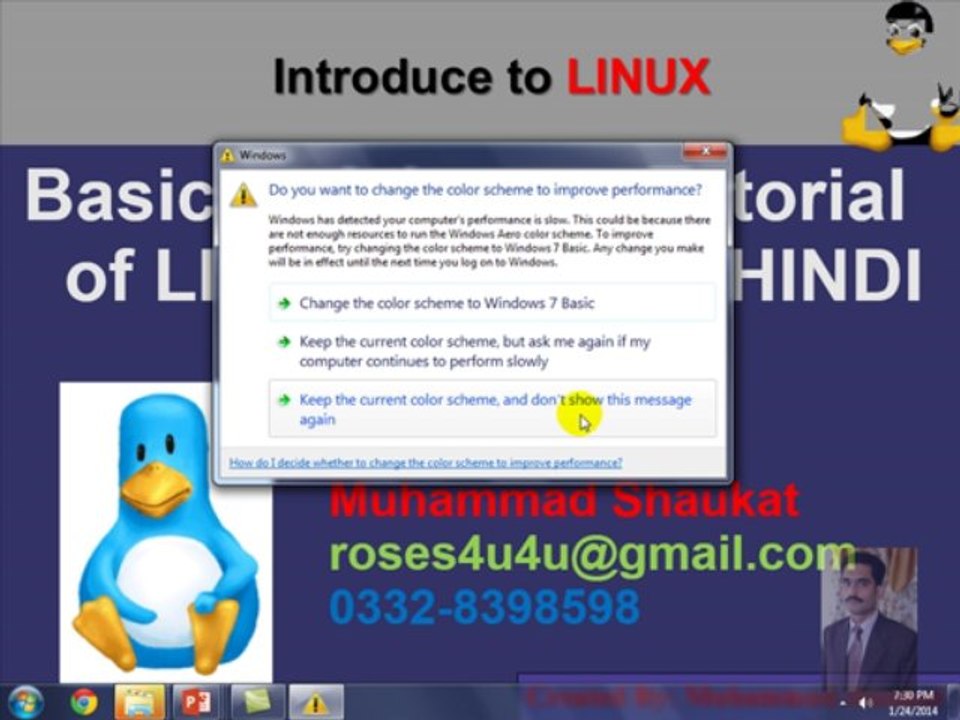 Basic to advance Linux Tutorial in Urdu and Hindi