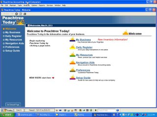 Peachtree Part 3 - Free Urdu Tutorials Video training by Pakistan Education taleem.tv