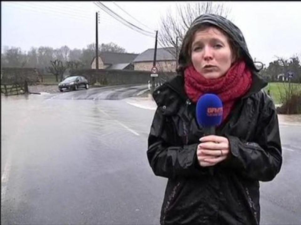 Réveil les pieds dans l'eau dans les Pyrénées - 25/01