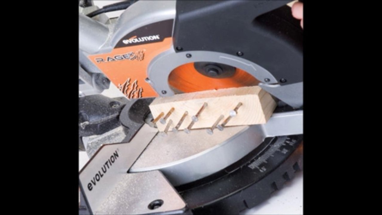 Evolution Power Tools RAGE3 Miter Saw Review