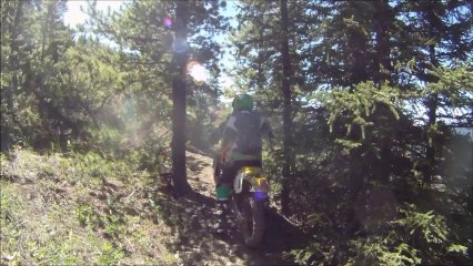 Go Pro Dirt Bike Trail Riding - Paradise