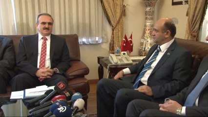 Bakan Işık, Vali Karaloğlu'nu ziyaret etti -