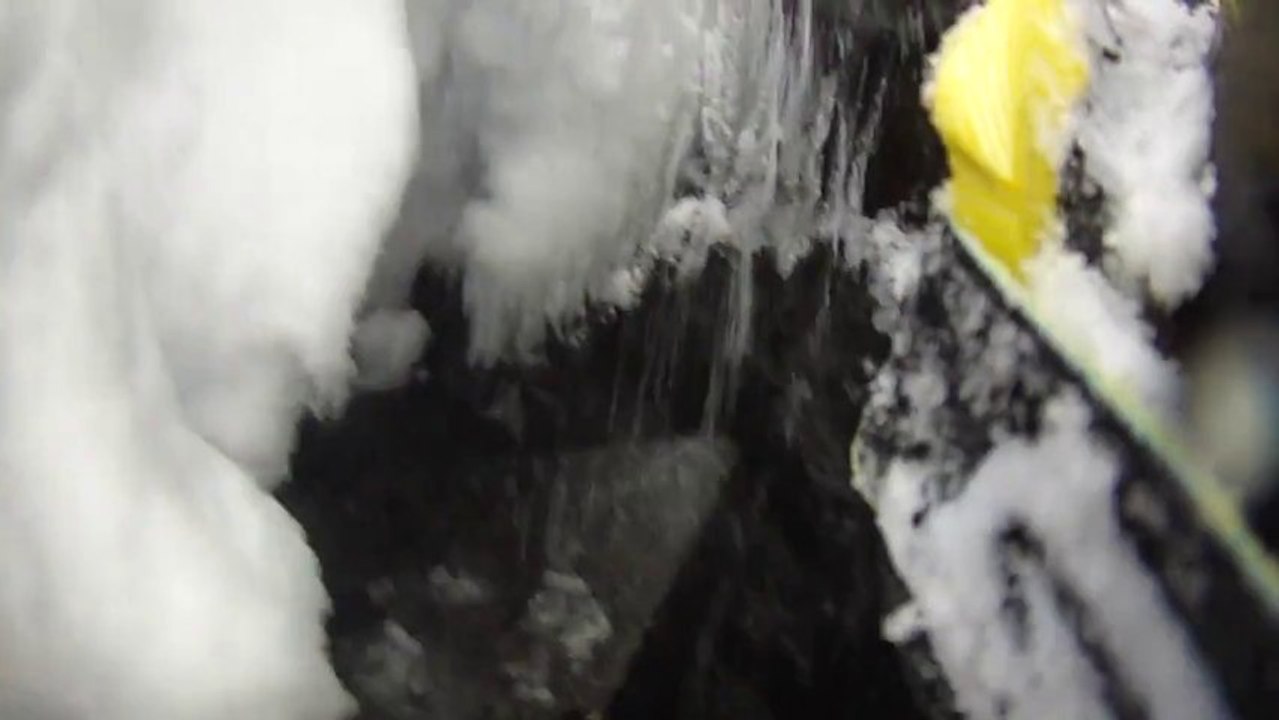 Skiing fail - Almost killed in a fall!