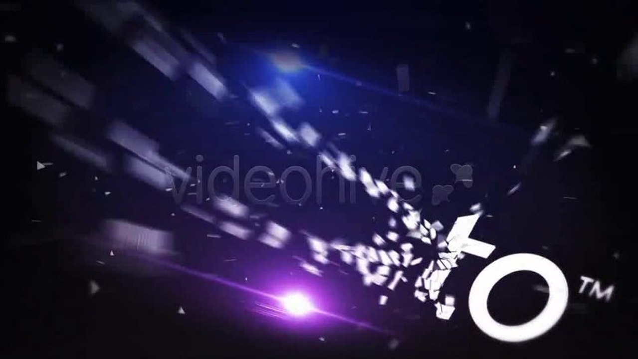 The Reverse Shatter - After Effects Template