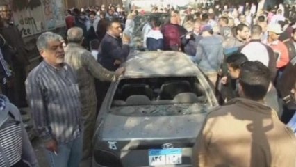 Blast in Egypt on uprising anniversary