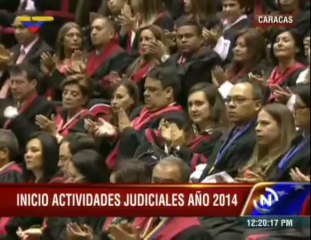 (Vídeo) Discurso de la magistrada Gladys Gutiérrez, presidenta del TSJ (1/4)