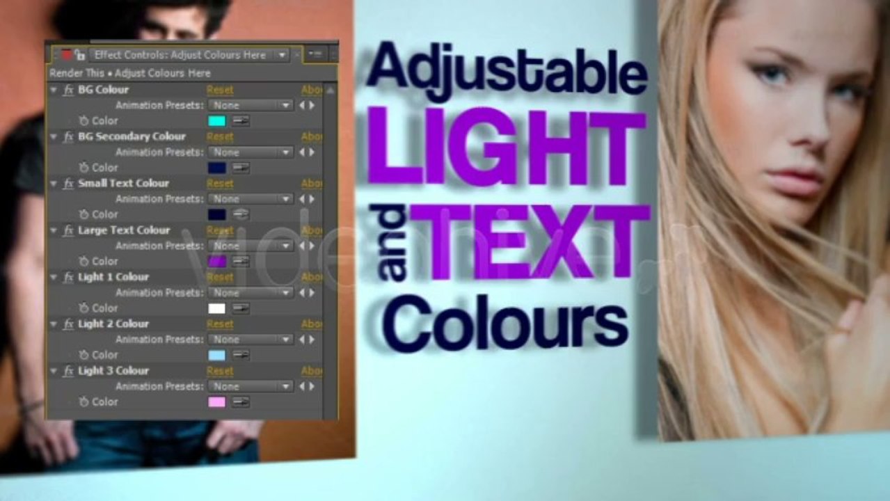 Picture Typography - After Effects Template