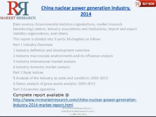 RnRMR: China Nuclear Power Generation Industry