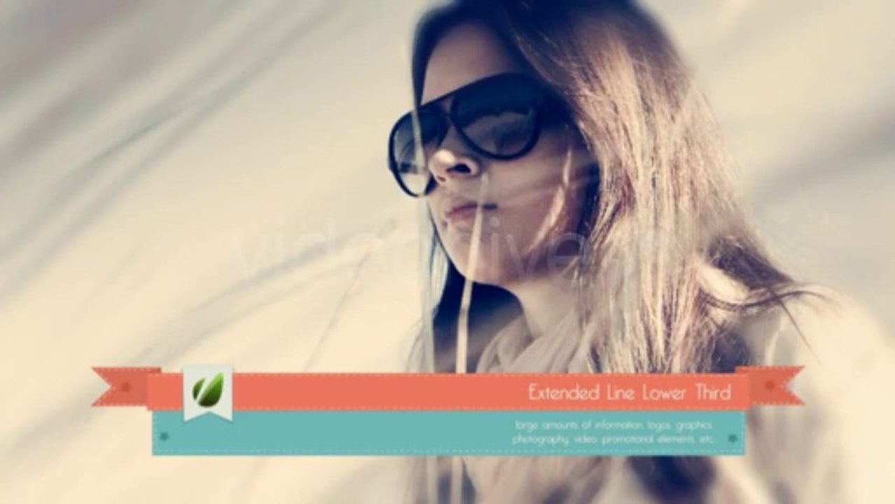 Retro Lower Third - After Effects Template