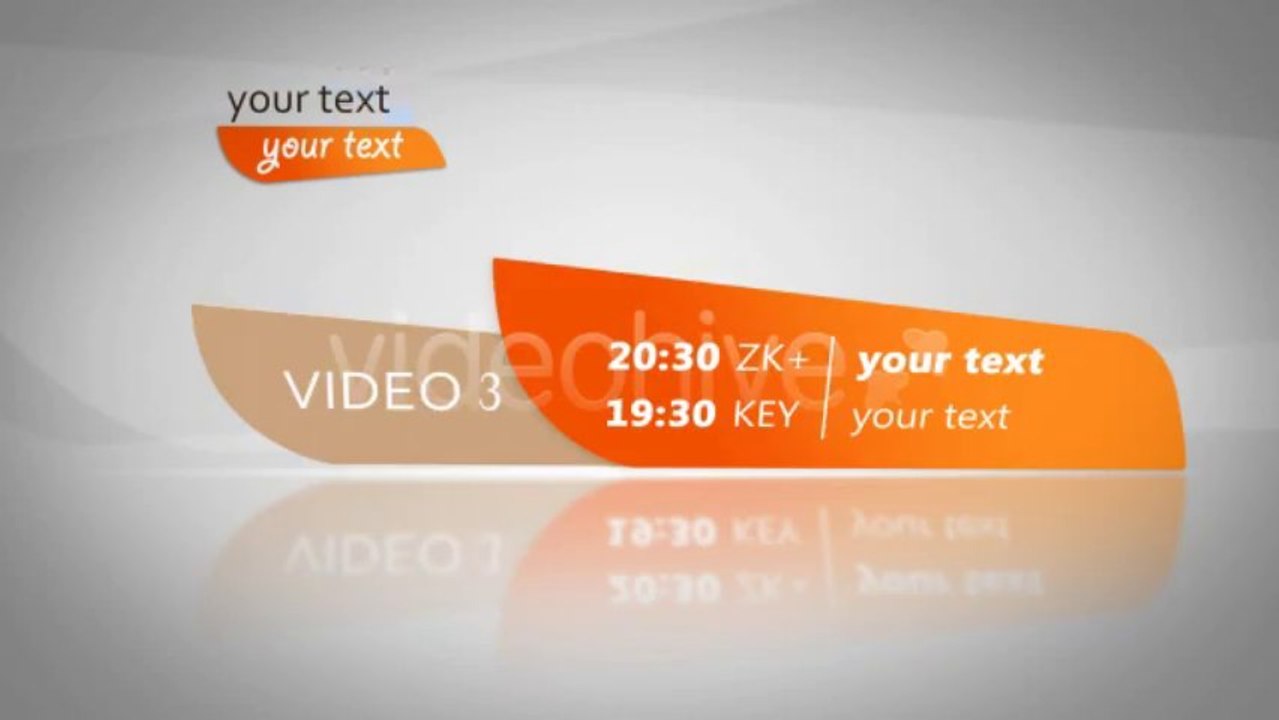 TV Listings - After Effects Template