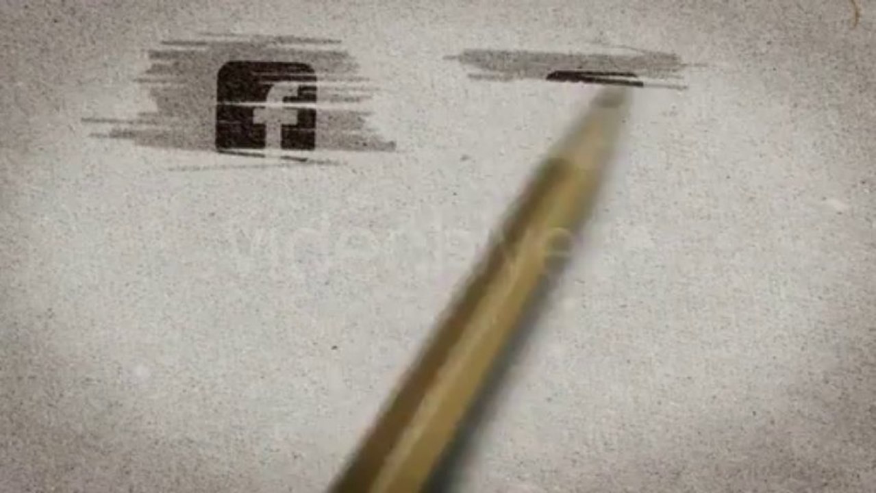 Social Media Pen Reveal - After Effects Template