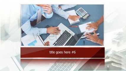 Glass Corporate Slideshow - After Effects Template