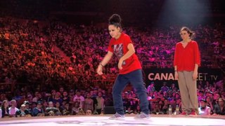 1/2 finales – POPPING : Cintia & Sacha (Spain) vs (The Netherlands)