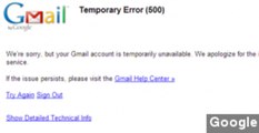 Gmail Goes Down Briefly And Everybody Flips Out