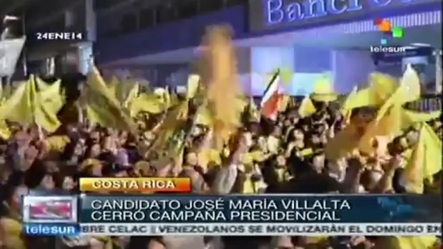 José María Villalta cierra campaña llamando a ignorar la campaña sucia