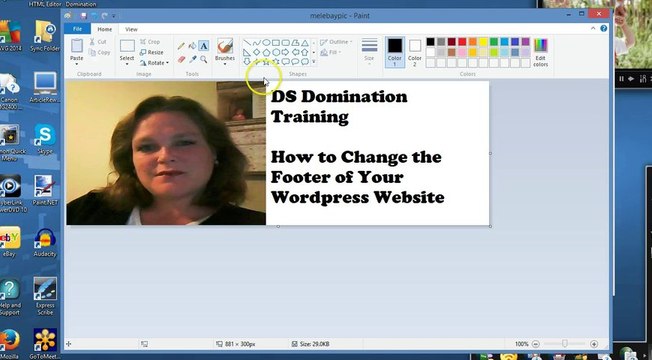 How to Create a Youtube Custom Thumbnail in Paint