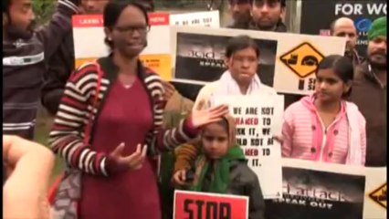 Activistas se movilizan contra los ataques con ácido a mujeres en India