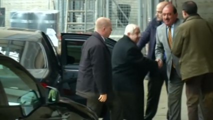 Syrian civil war foes meet, child rescued from rubble after attack