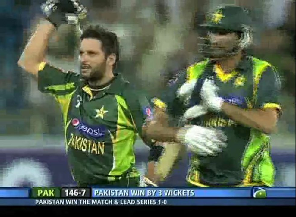 Shahid Afridi Against Sri Lanka