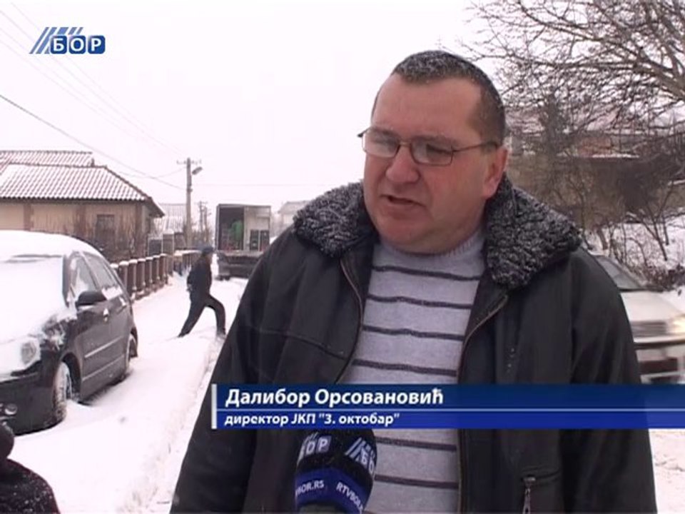 Čišćenje puteva, 25. januar 2014.
