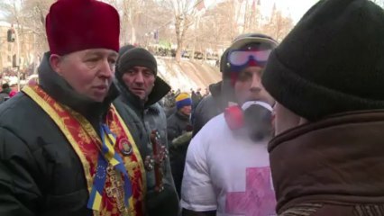 Kiev: les manifestants ont saisi le ministère de l'Energie