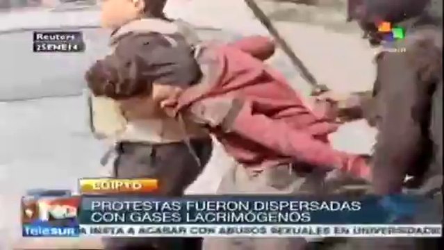 Protestas marcan el tercer aniversario de la revolución egipcia